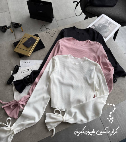 کراپ آستین پاپیونی کبریتی