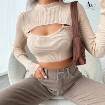 کراپ تاپ + رویه کبریتی