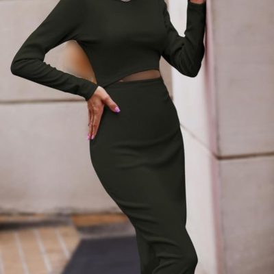 پیراهن چاک دار کبریتی