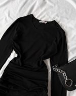 پیراهن گت دار کوتاه کبریتی
