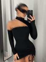 پیراهن یقه رومی کبریتی