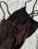 پیراهن پشت بندی بلند کبریتی - Image 7