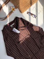 شومیز راه راه ترک