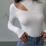 بلوز اشکی یقه ۵ سانت کبریتی